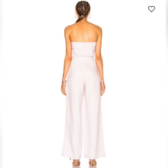 Mara Hoffman linen jumpsuit 0 - Picture 2 of 5